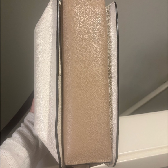 Coach Cream and Brown Crossbody Bag with Gold Accents - Picture 10 of 10